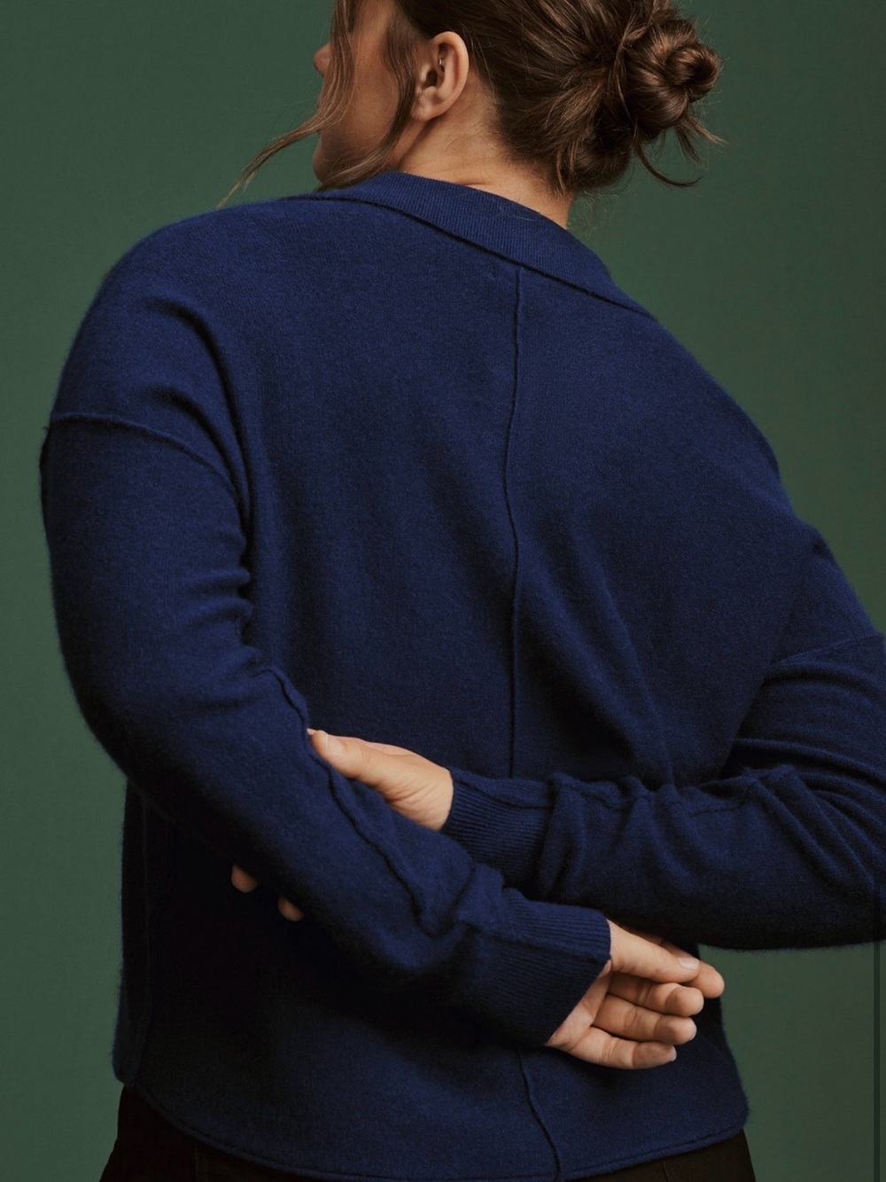 Cashmere Cardigan Sweater - Picture 3 of 6